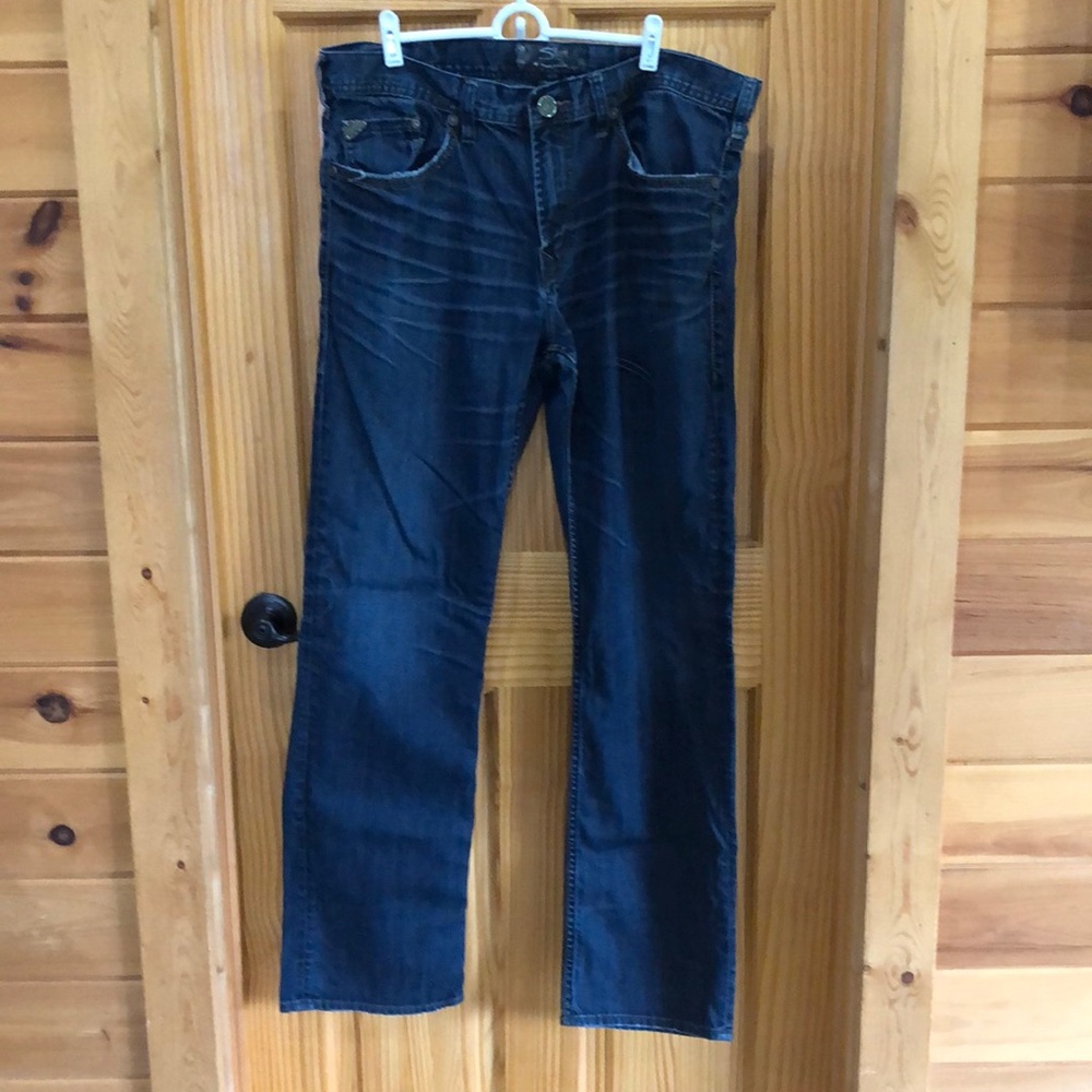 Men’s Silver boot cut jeans